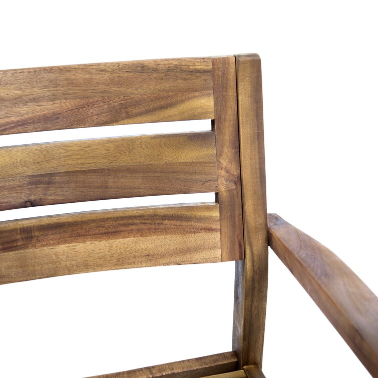 【Home&Garden】Maldonado Rectangular 8 - Person Outdoor Dining Set