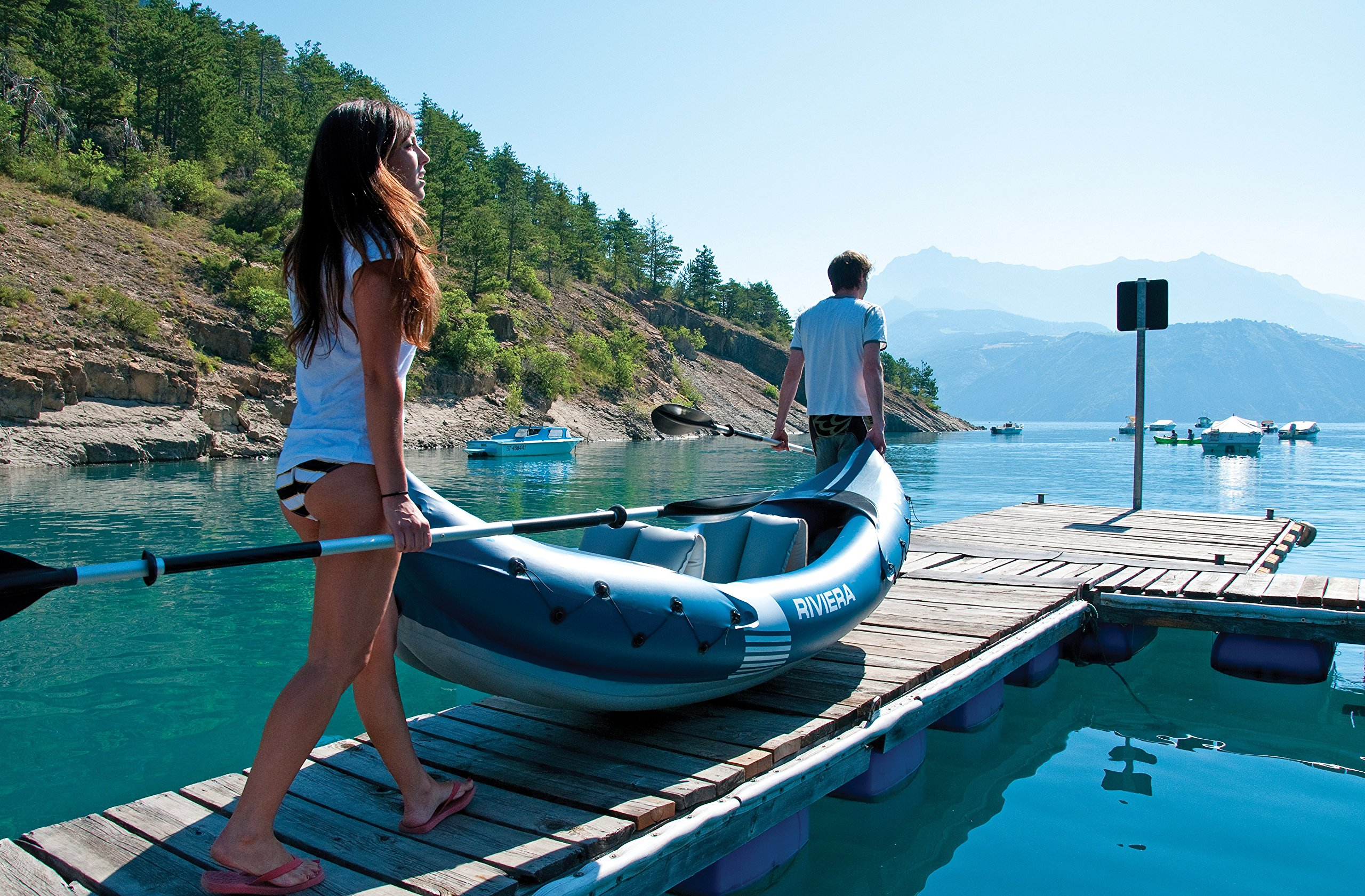 【Sports&Outdoors】Riviera Two Person Kayak