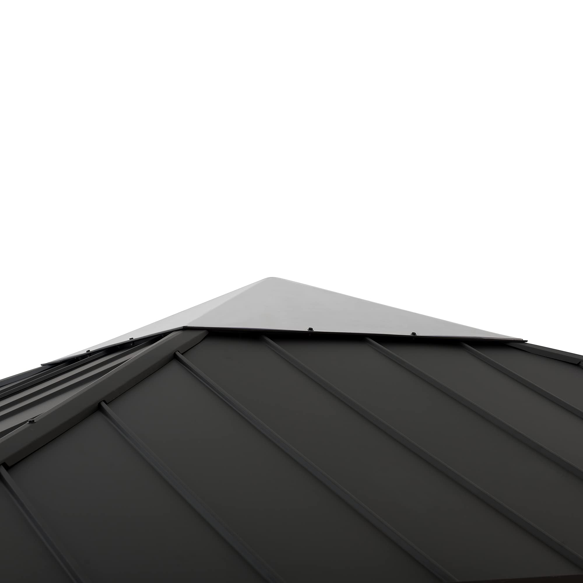 【Home&Garden】11x11 Multipurpose Studio/Hot Tub Shelter with Steel & Polycarbonate Hardtop & Mute Lock Doors