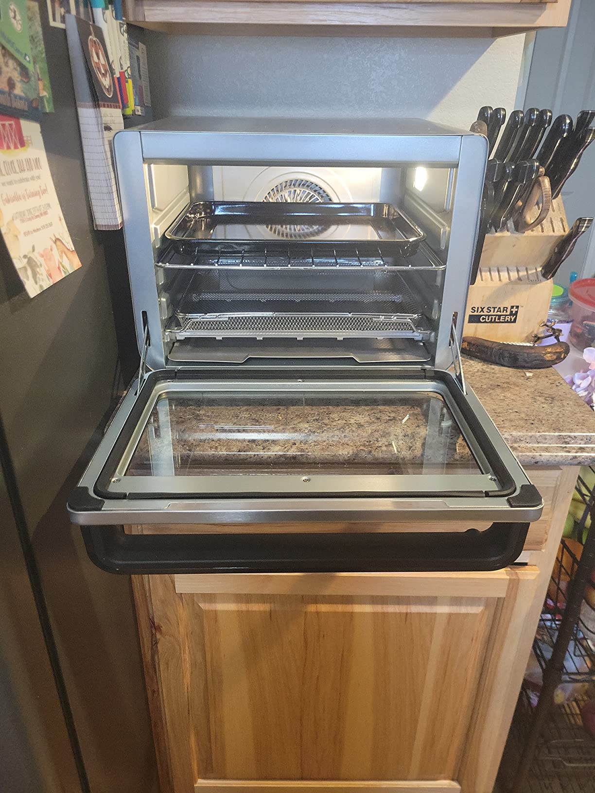 【Appliances】Ninja DT251 Foodi 10-in-1 Smart XL Air Fry Oven, Bake, Broil, Toast, Air Fry, Roast, Digital Toaster