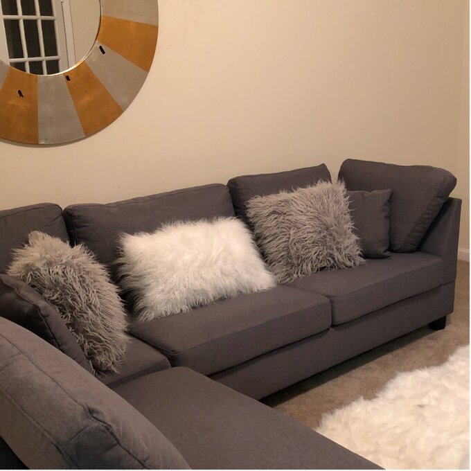 【Furniture】Hemphill 3 - Piece Upholstered Chaise Sectional