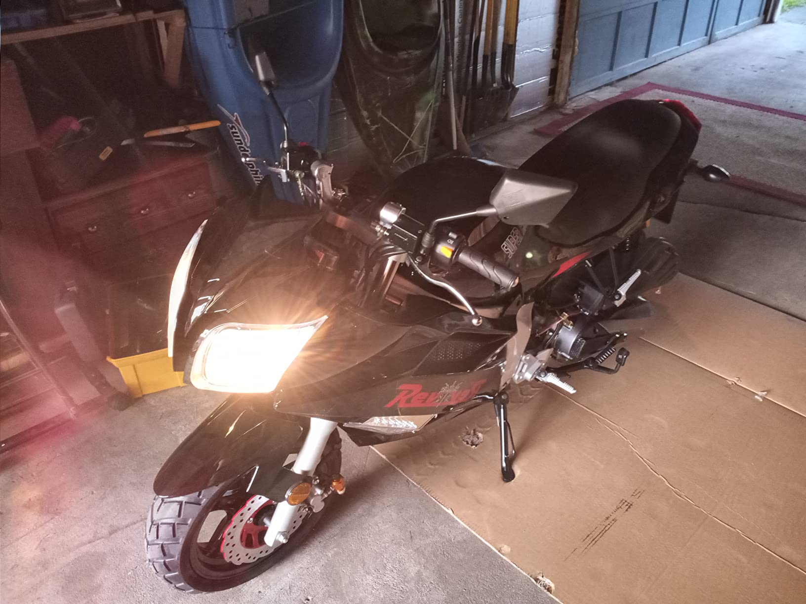 【Sports&Outdoors】High Power High Speed 150cc Hornet SR 2 Motorcycle Scooter