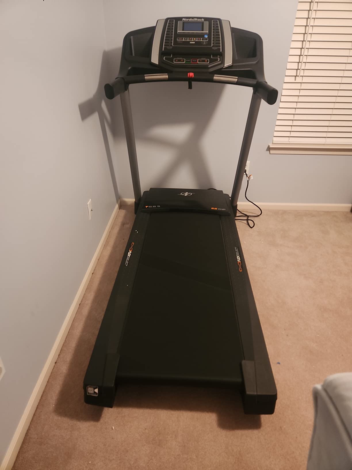 NordicTrack T Series: Perfect Treadmills for Home Use, Walking Treadmill with Incline, Bluetooth Enabled, 136 kg User Capacity