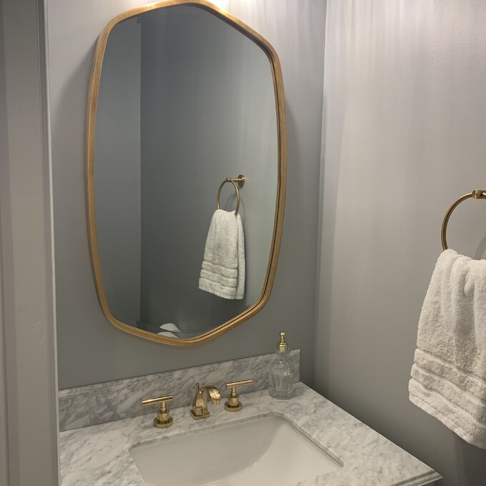 【Home Improvement】Luco Irregular Metal Wall Mirror