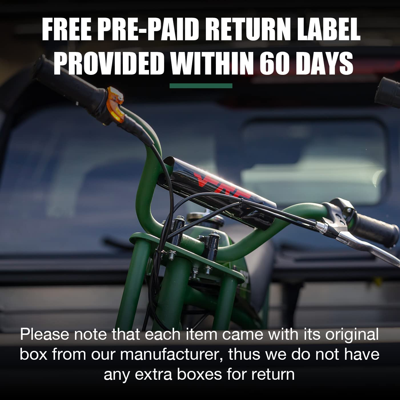 【Sports&Outdoors】FRP DB003 40CC 4-Stroke Kids Dirt Off Road Mini Dirt Bike