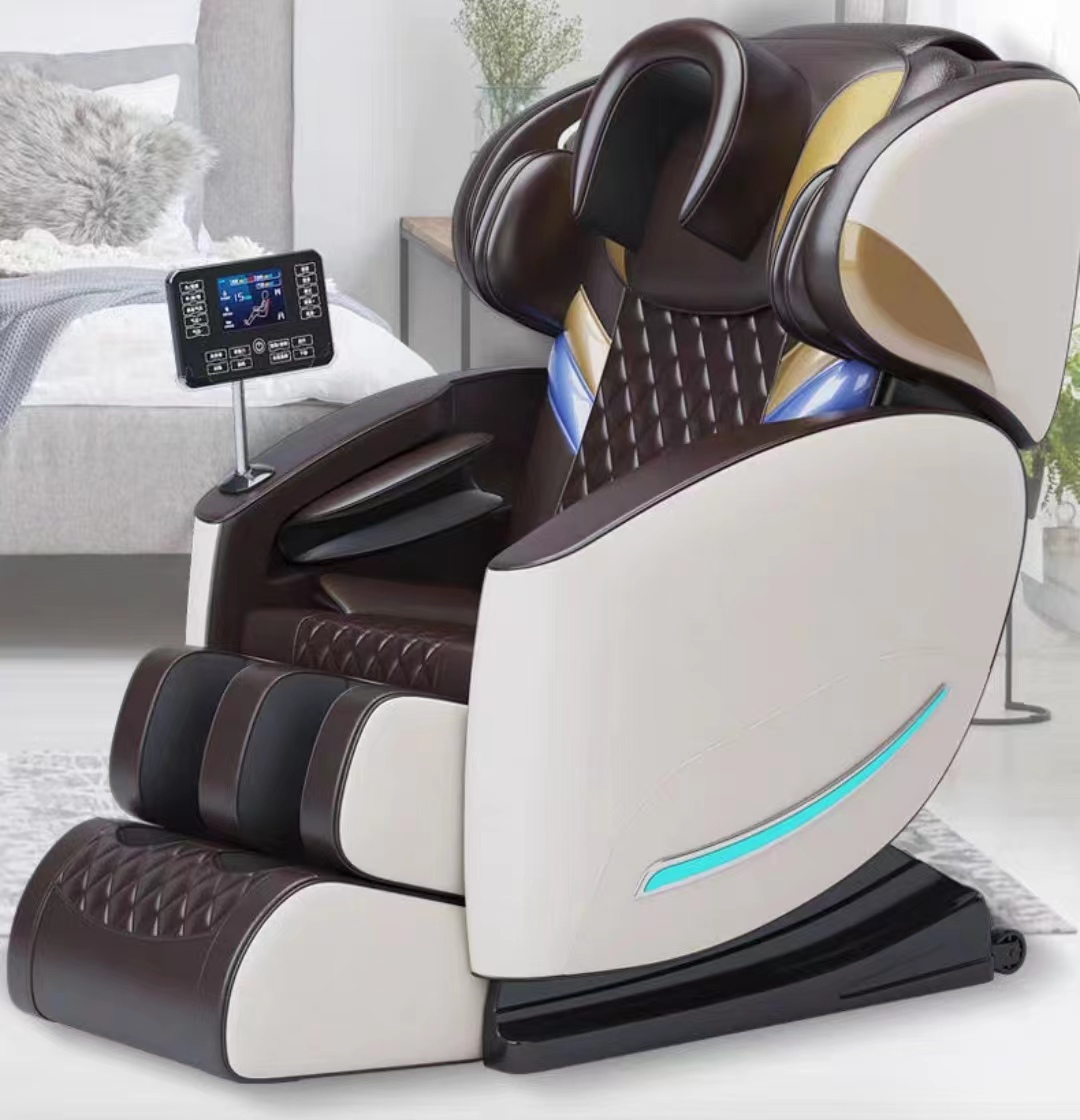 【Appliances】Electric Faux Leather Reclining Heated Full Body Massage Chair