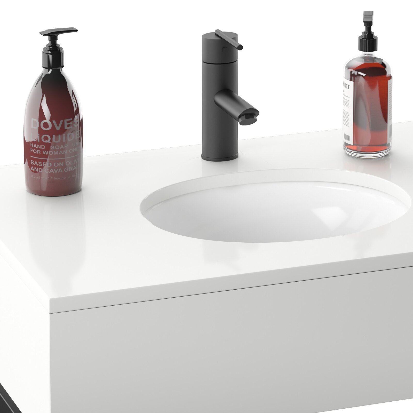 【Home Improvement】Whittier 36” Single Bathroom Vanity Set
