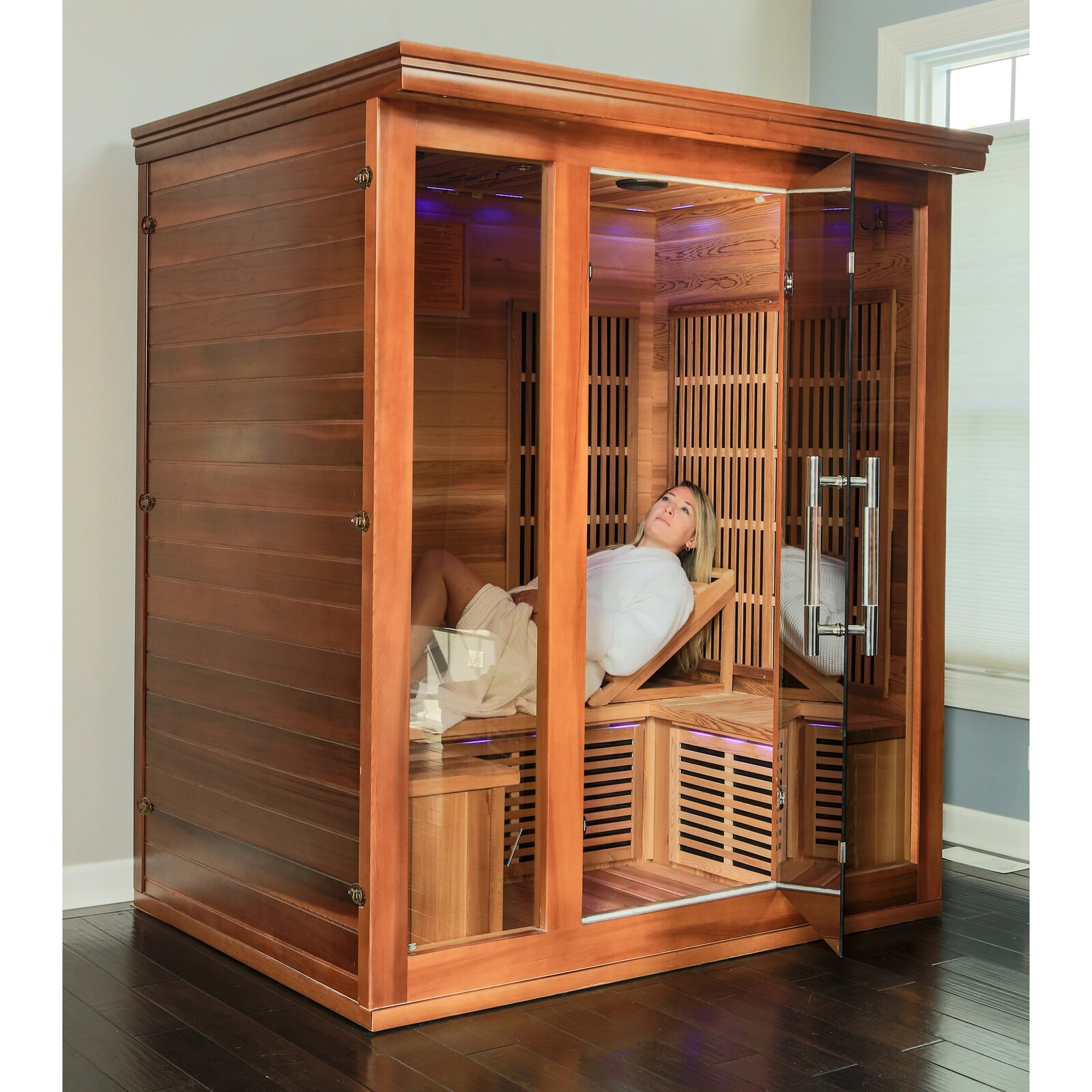 【Sports&Outdoors】Radiant Saunas 5 - Person Sauna