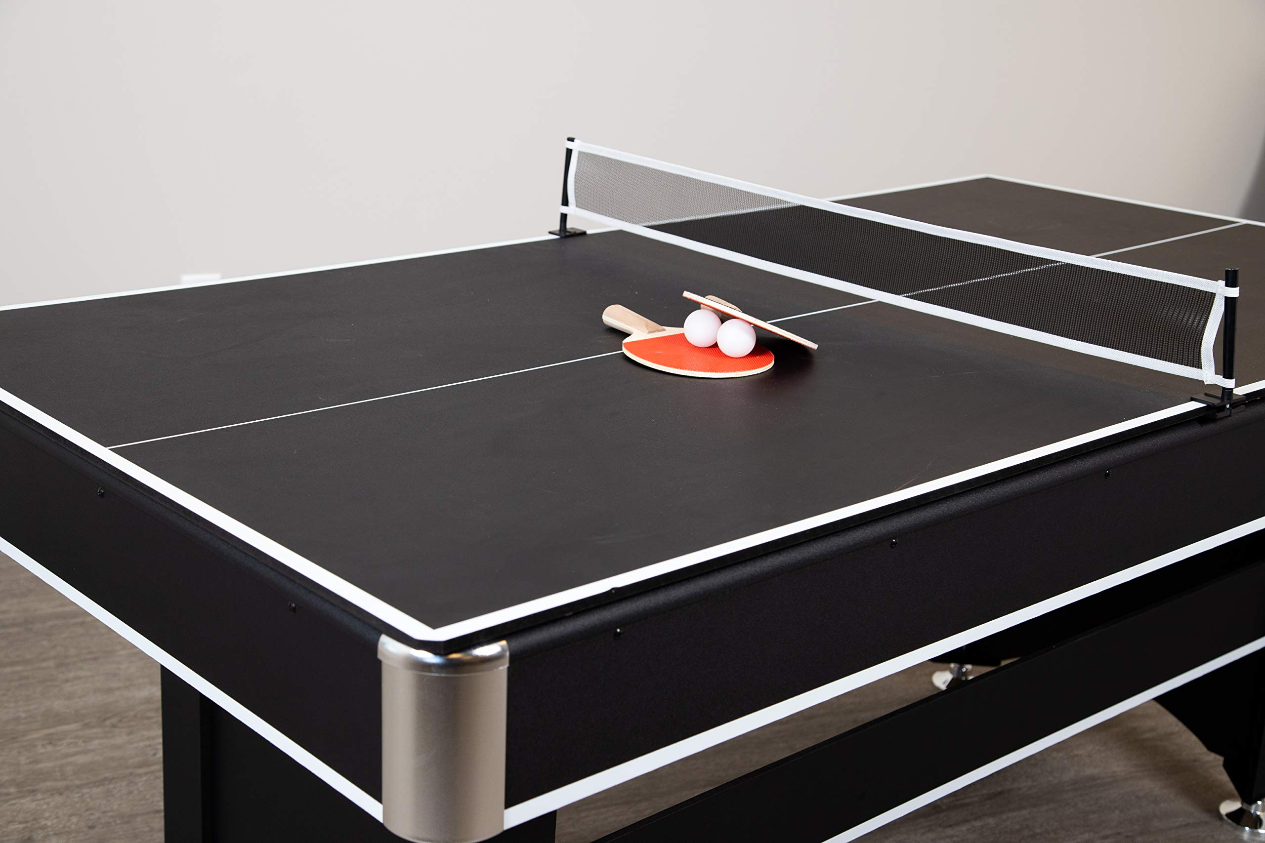 【Sports&Outdoors】Spartan 6-Ft Pool & Table Tennis Multigame Table for Family Recreation Game Rooms
