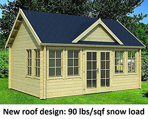 【Home&Garden】Claudia | 209 SQF Cabin Kit, Garden House