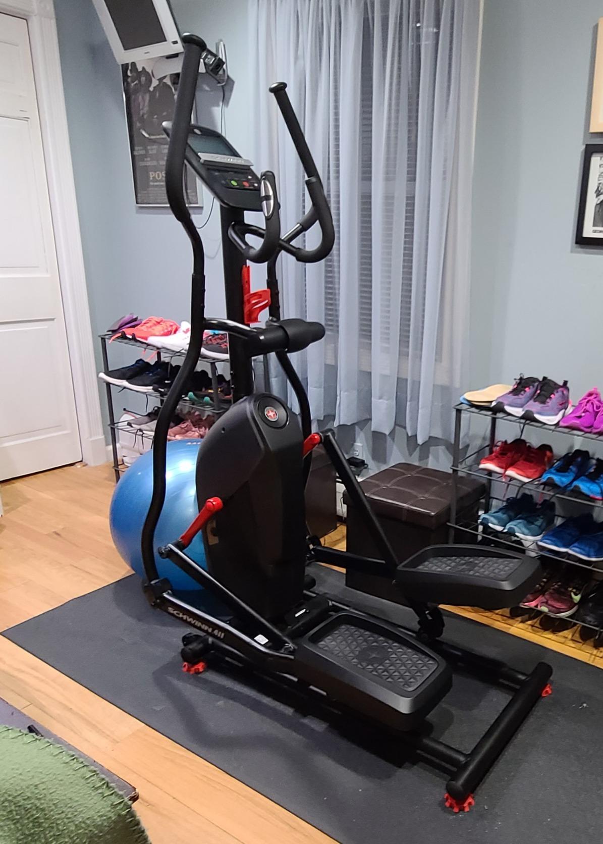 【Sports&Outdoors】SCHWINN Fitness 411 Compact Elliptical Machine