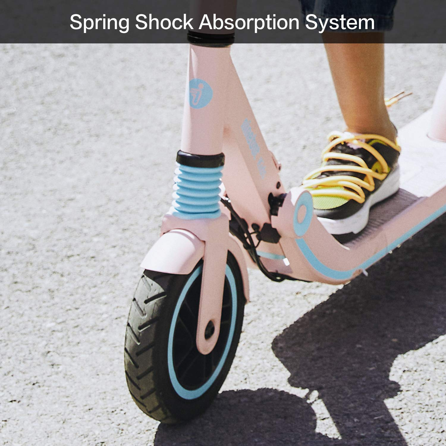 【Sports&Outdoors】Segway Ninebot Electric Kick Scooter for Kids, 6.2 Miles Range & 8.7 MPH(10, 11.2MPH)