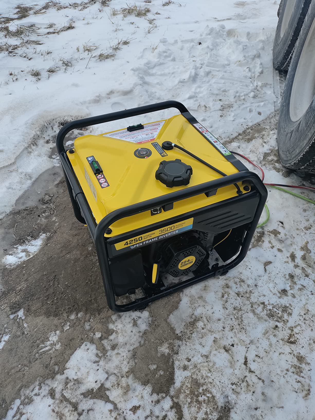 【Appliances】Champion Power Equipment 200954 4250-Watt RV Ready Open Frame Inverter Generator