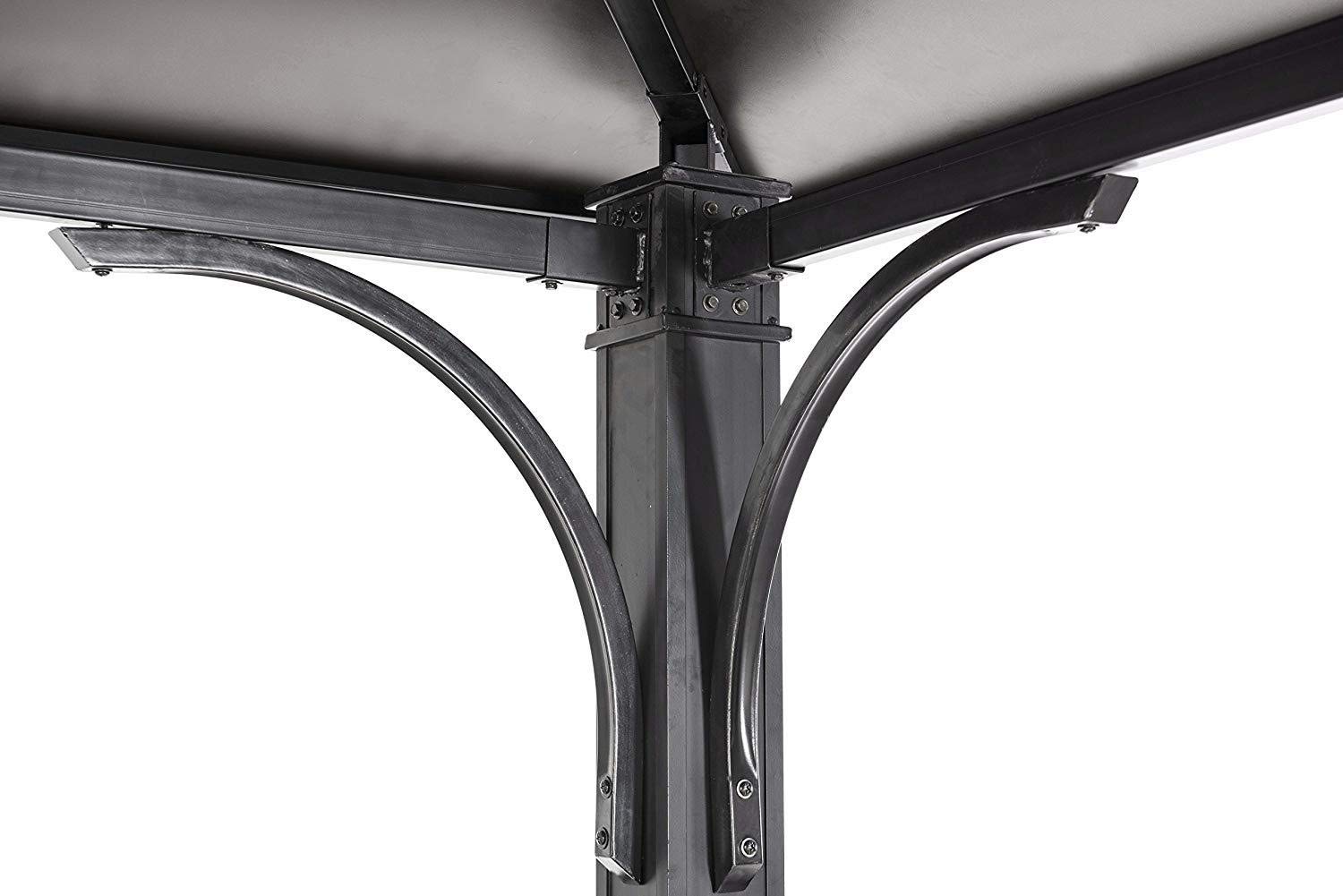 【Gazebo】10x12 Chatham Steel Hardtop Gazebo