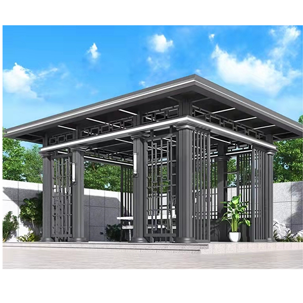 【Gazebo】Courtyard Outdoor Four-Corner Terrace Gazebo