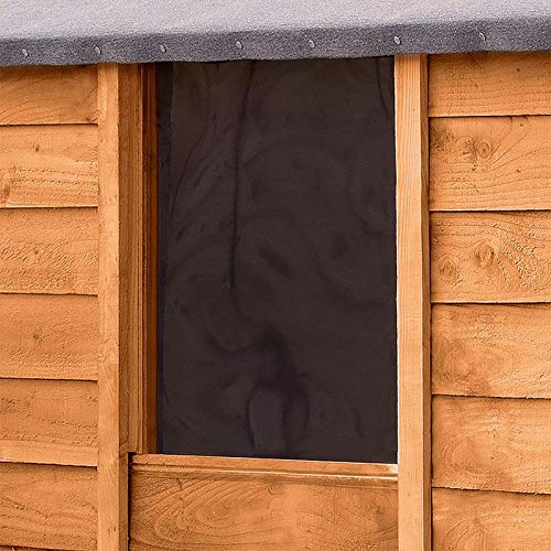 【Storage Shed】【BS】Mercia Wooden 8x6 ft Overlap Garden Shed