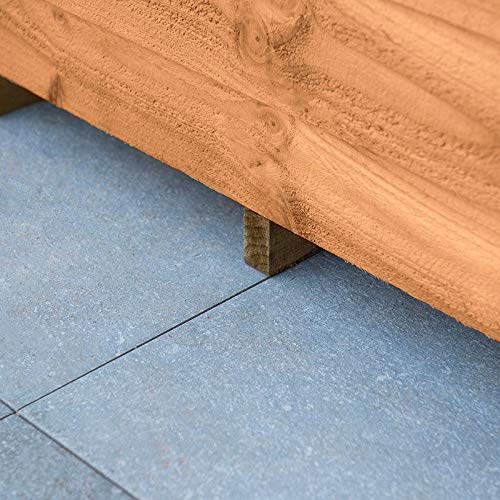 【Storage Shed】【BS】Mercia Wooden 8x6 ft Overlap Garden Shed