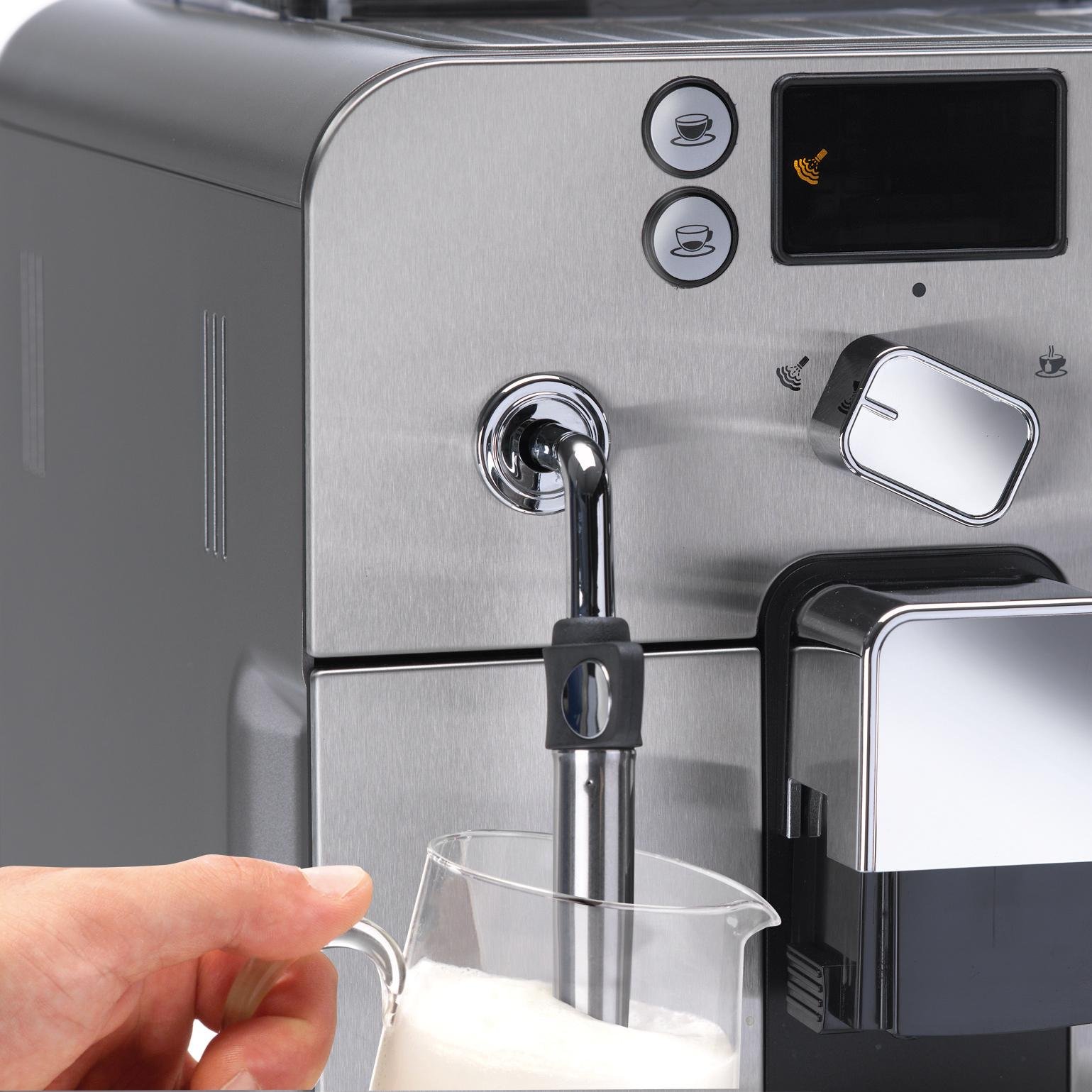 【Appliances】Super Automatic Espresso Machine, Pannarello Wand Frothing for Latte