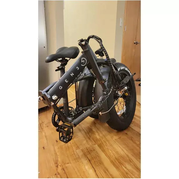 【Sports&Outdoors】Three-slot foldable electric bike