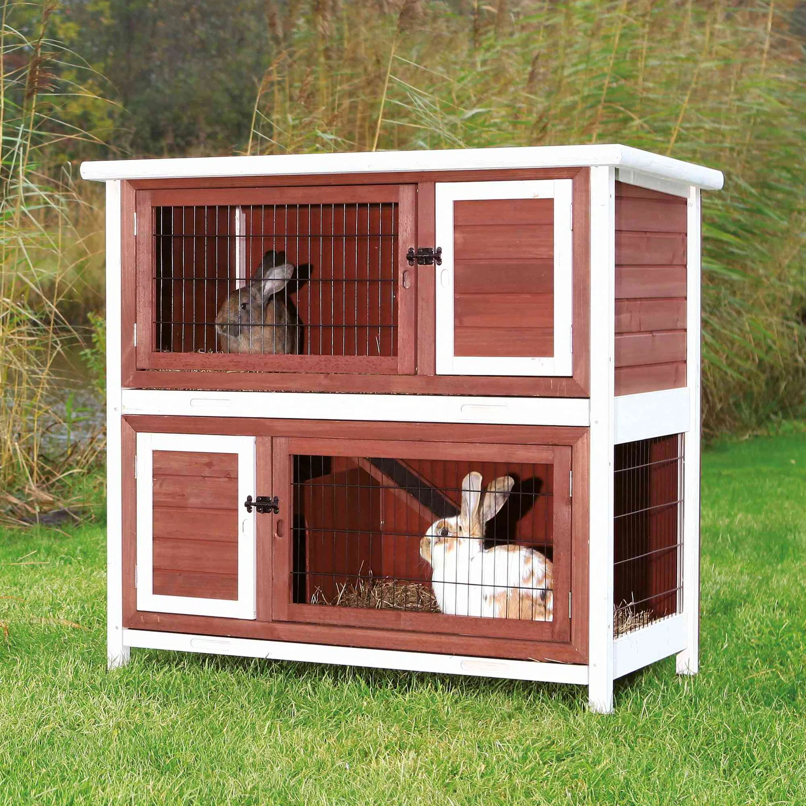 【Pet】Gatsby Weather Resistant Hutch with Ramp
