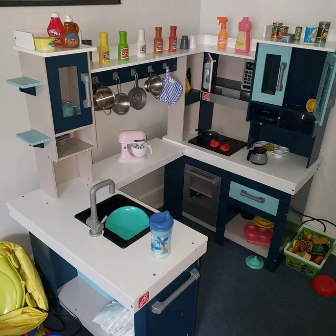 【Baby&Kids】Grand Walk Wood Kitchen Set