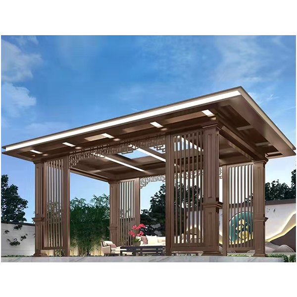 【Gazebo】Courtyard Outdoor Four-Corner Terrace Gazebo