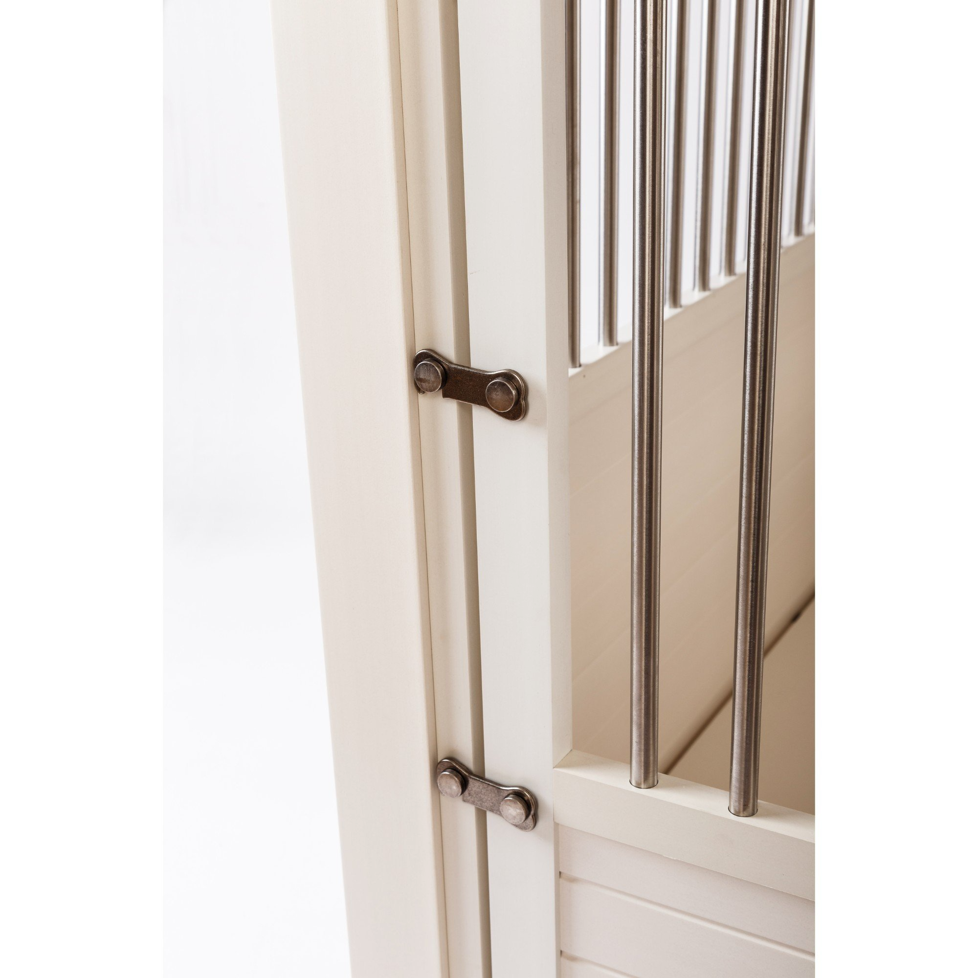 【Home&Garden】Pet CrateEnd Table, X-Large, Antique White