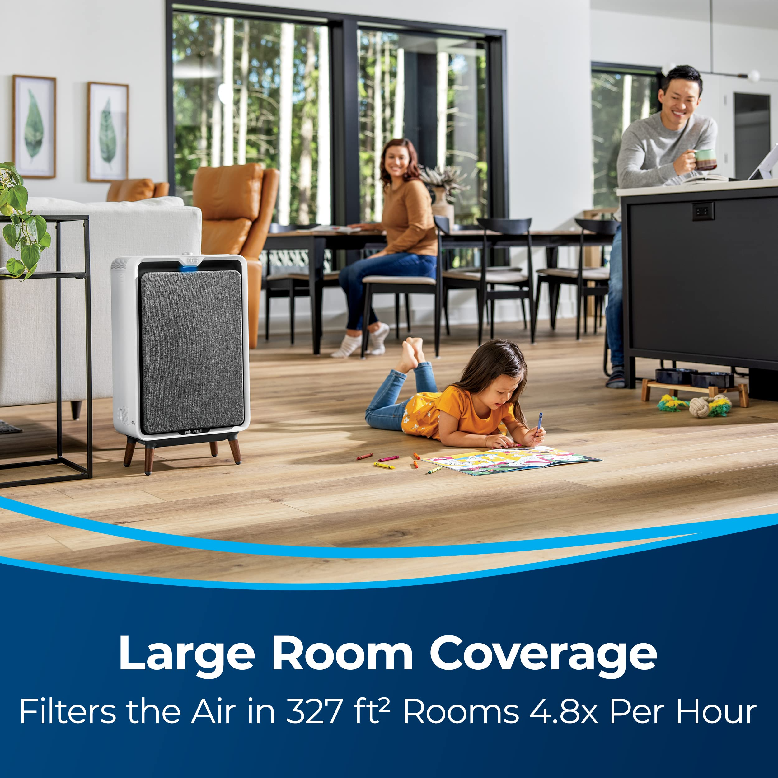 【Appliances】BISSELL air320 Max Wifi Connected Smart Air Purifier with HEPA & Carbon Filters Large Room & Home