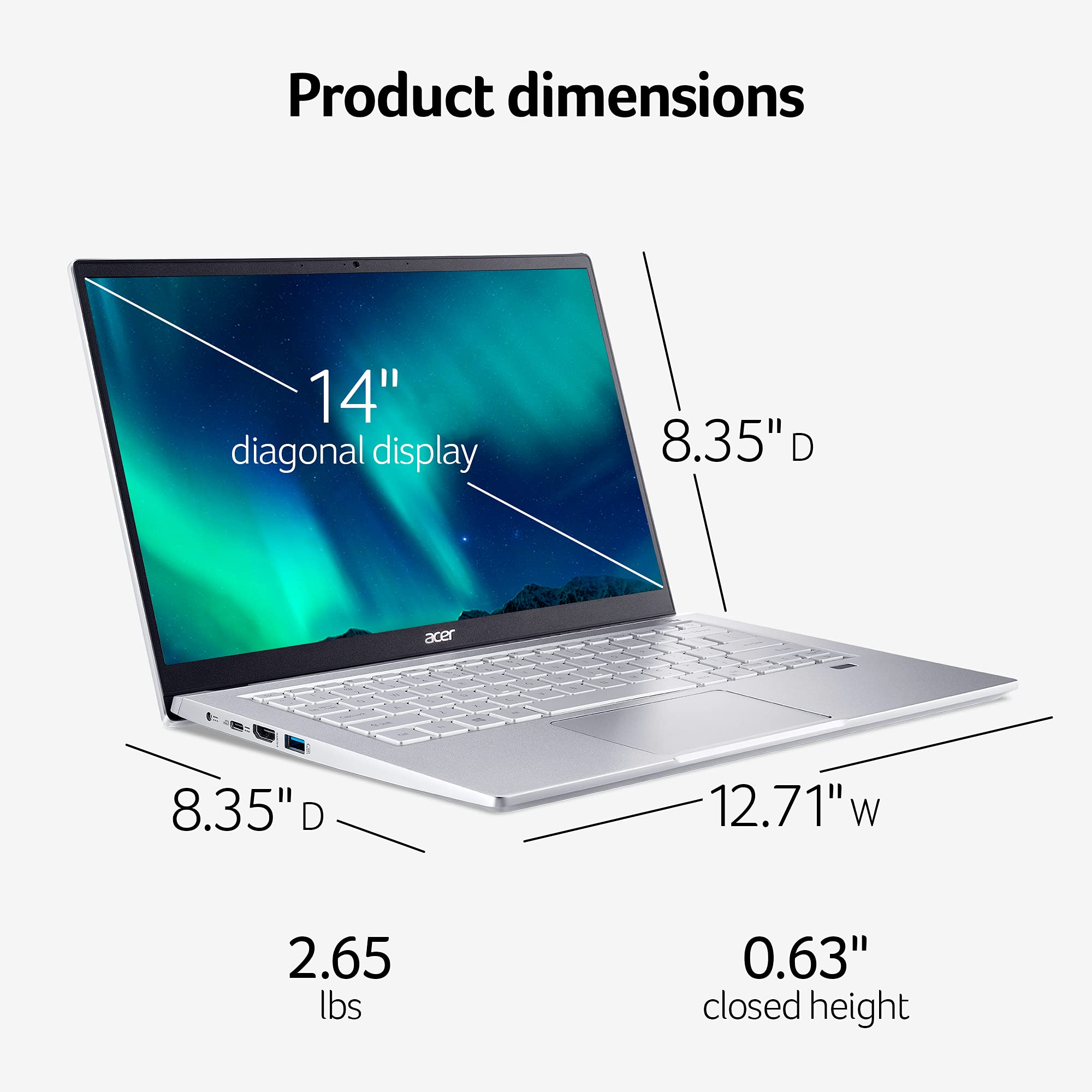 【Electronics】Thin & Light Laptop, 14