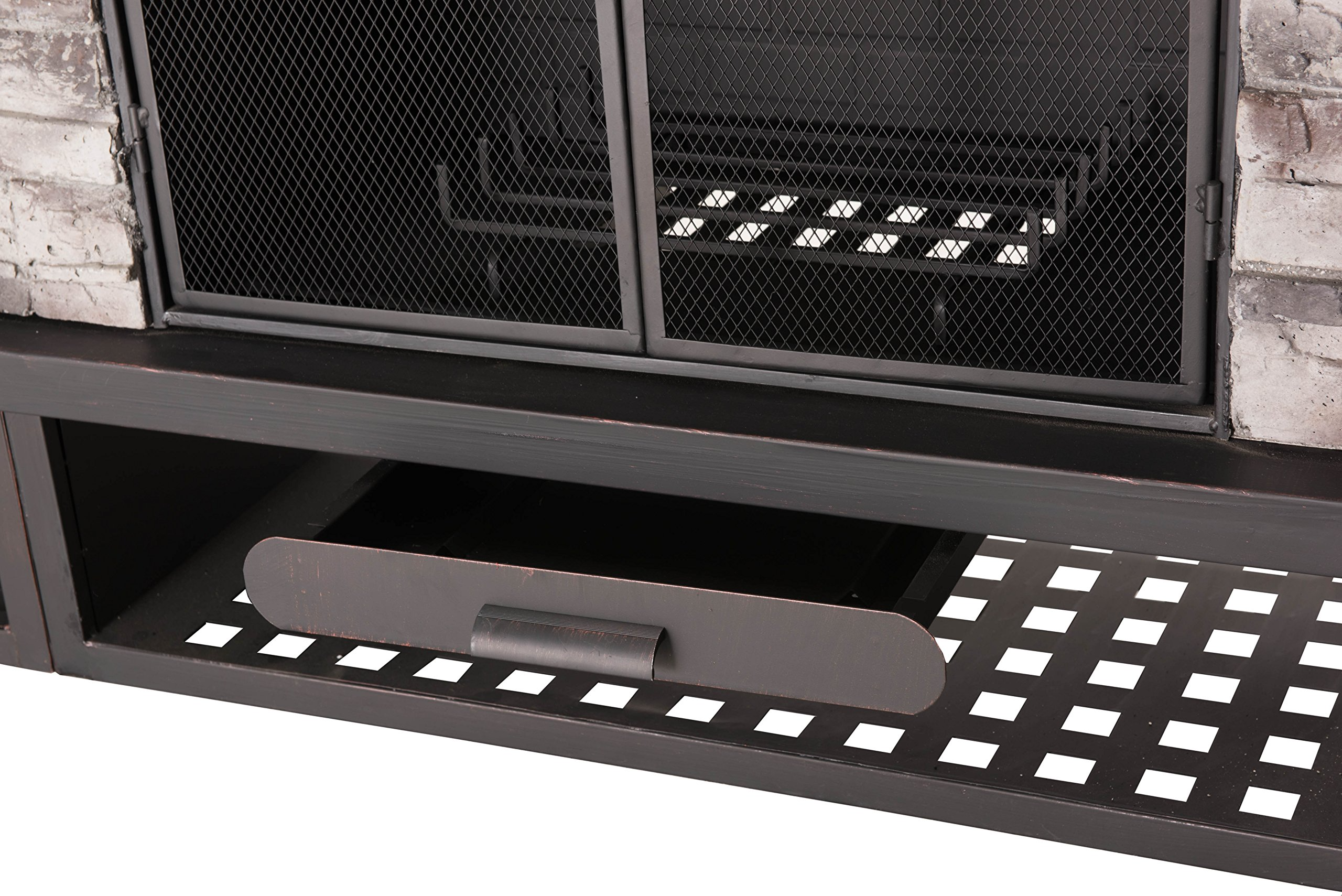 【Home&Garden】Bel Aire Fireplace Large with Two Table-Flats