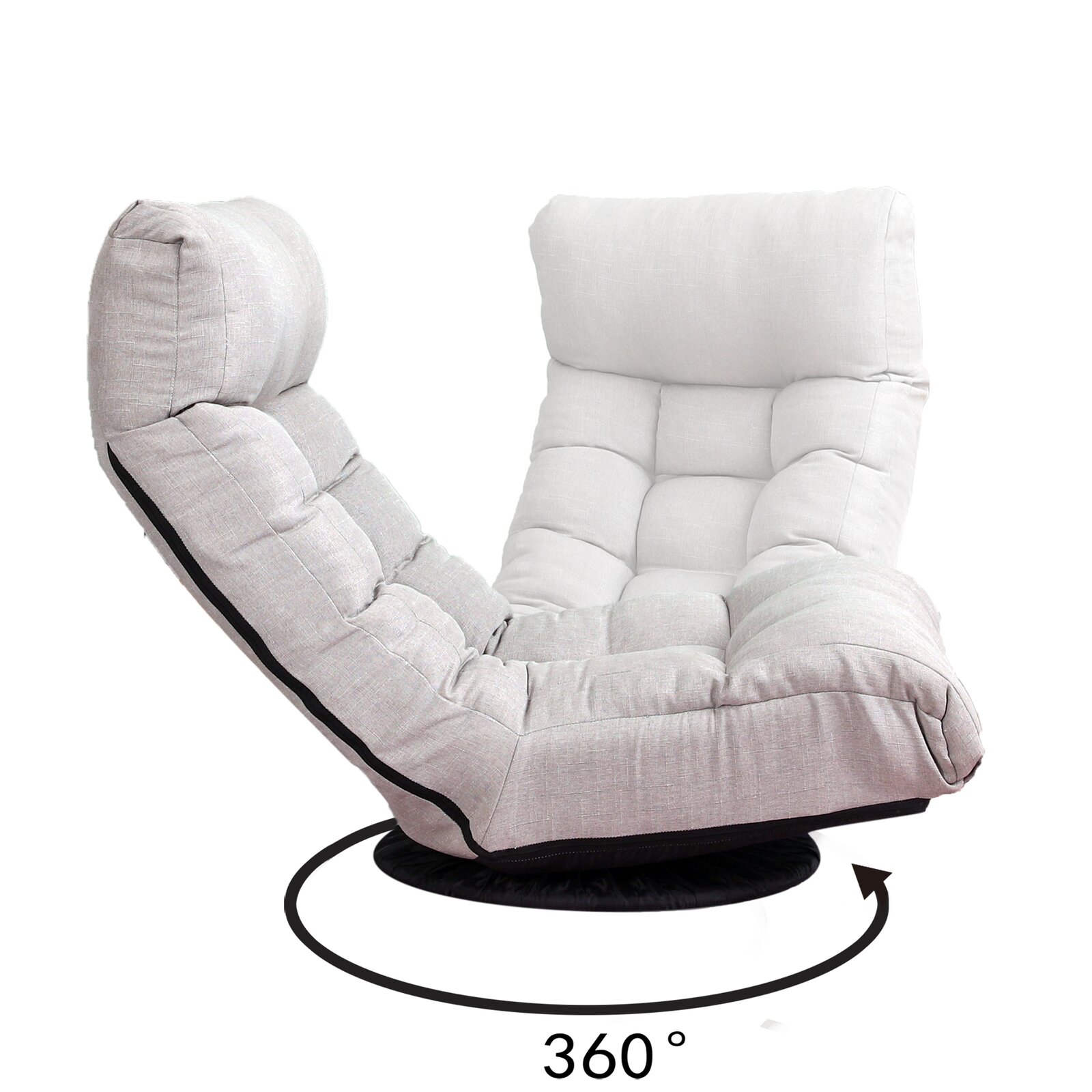 【Furniture】Adjustable Lounge Recliner Floor Game Chair