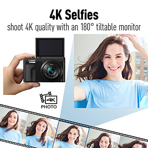 【Electronics】Panasonic LUMIX DC-ZS70K, 20.3 Megapixel, 4K Digital Camera