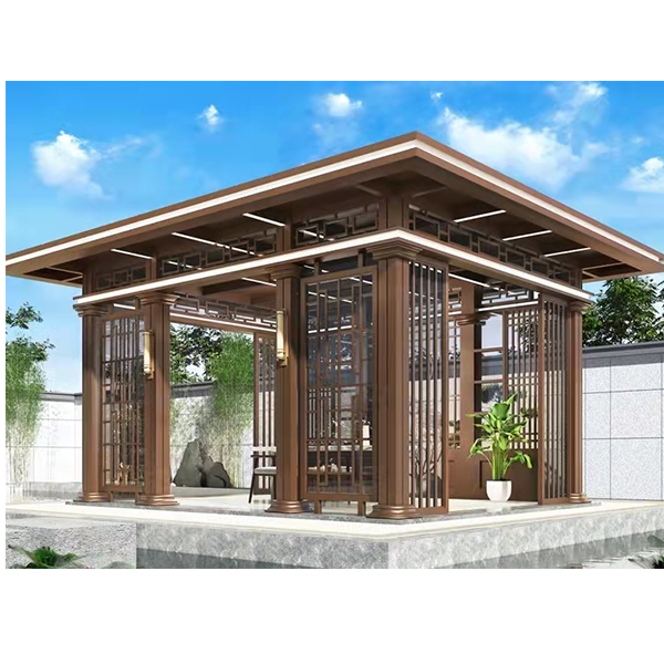 【Gazebo】Courtyard Outdoor Four-Corner Terrace Gazebo