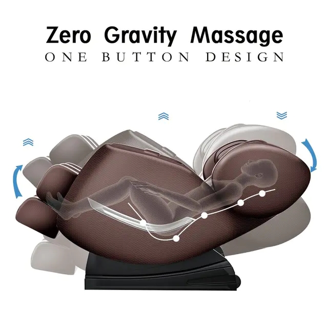 【Appliances】Electric Faux Leather Reclining Heated Full Body Massage Chair