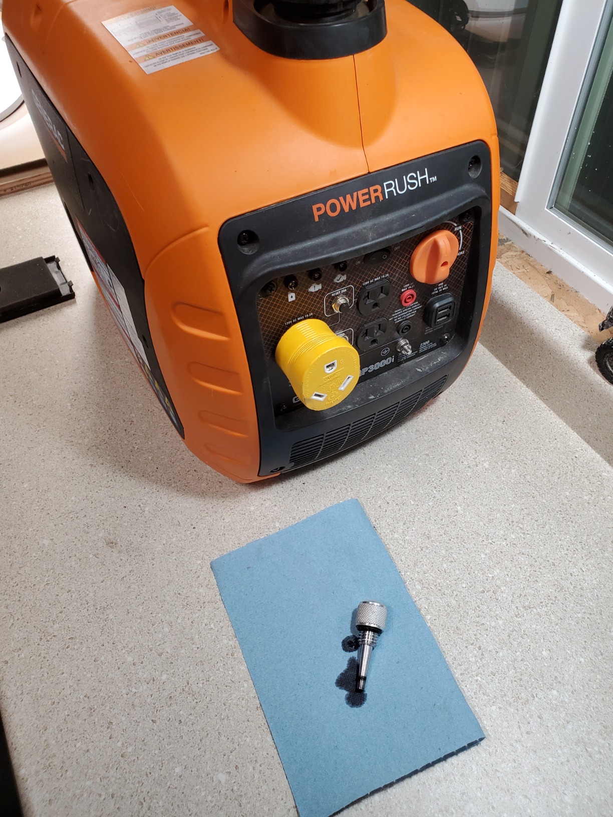 【Appliances】Generac 7127 IQ3500 3,500-Watt Gas-Powered Portable Generator, 50-State/CARB Compliant