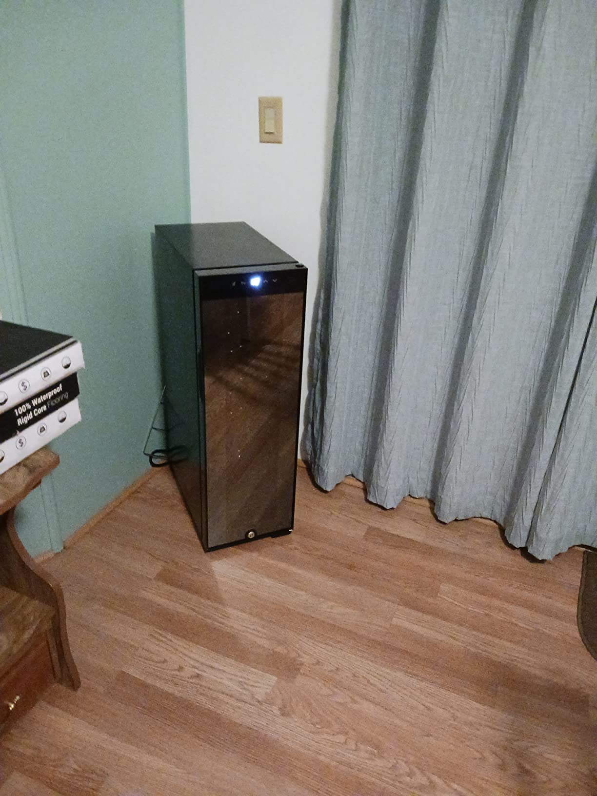 【Appliances】Ivation 12 Bottle Compressor Wine Cooler Refrigerator w/Lock, Large Freestanding Wine Cellar