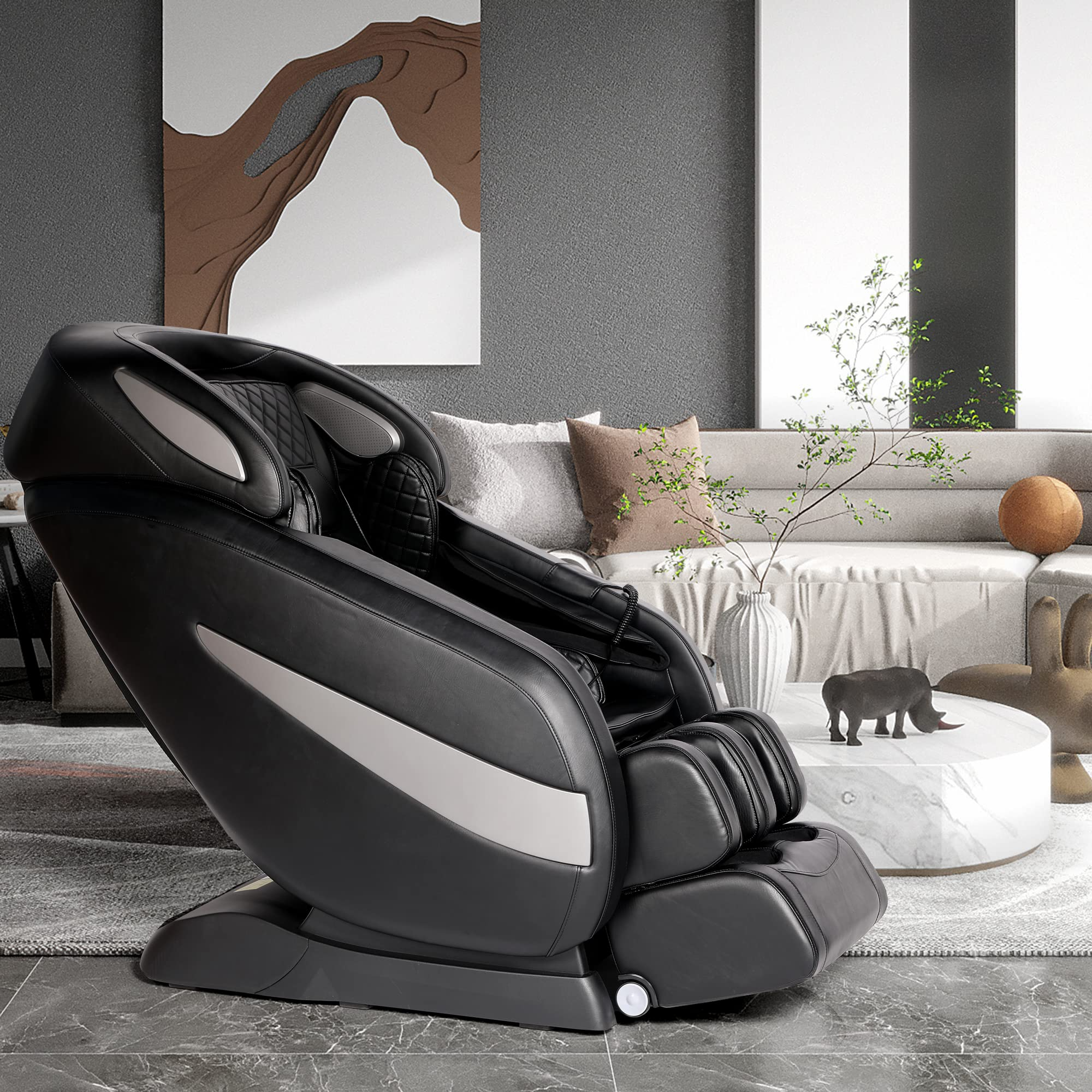 【Furniture】Massage Chair,Zero Gravity SL Track Massage Chairs, Full Body Shiatsu Massage Chair Recliner