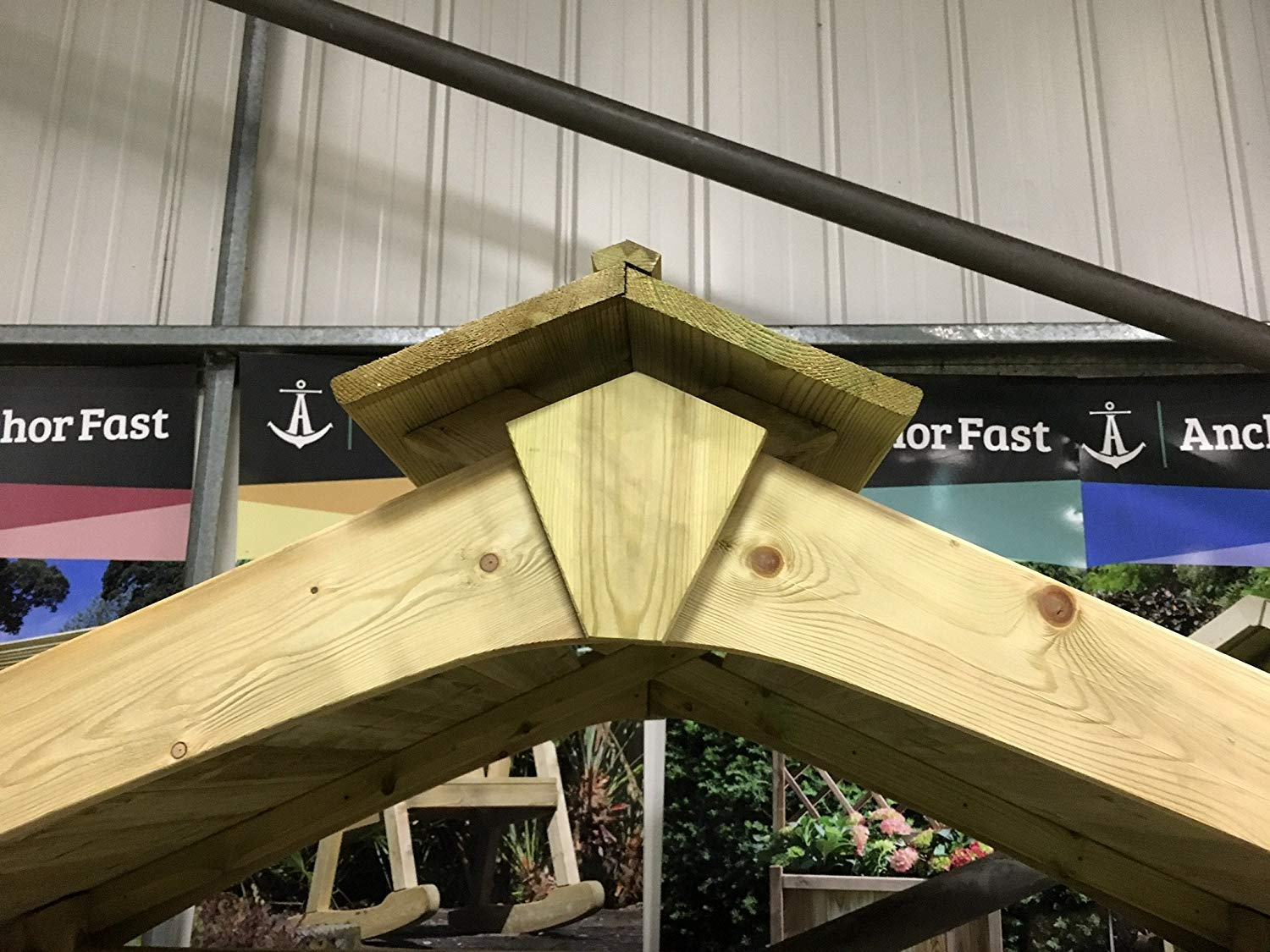 【Home&Garden】Fast Devon BBQ Wooden Shelter