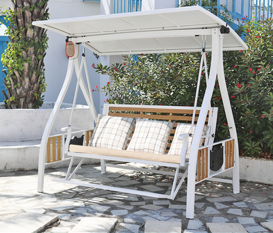 【Home&Garden】Outdoor swing courtyard rocking chair garden outdoor balcony villa terrace leisure