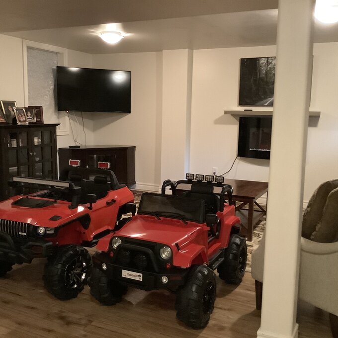 【Baby&Kids】2-Seater Electric Ride on Police Car SUV Truck Toy