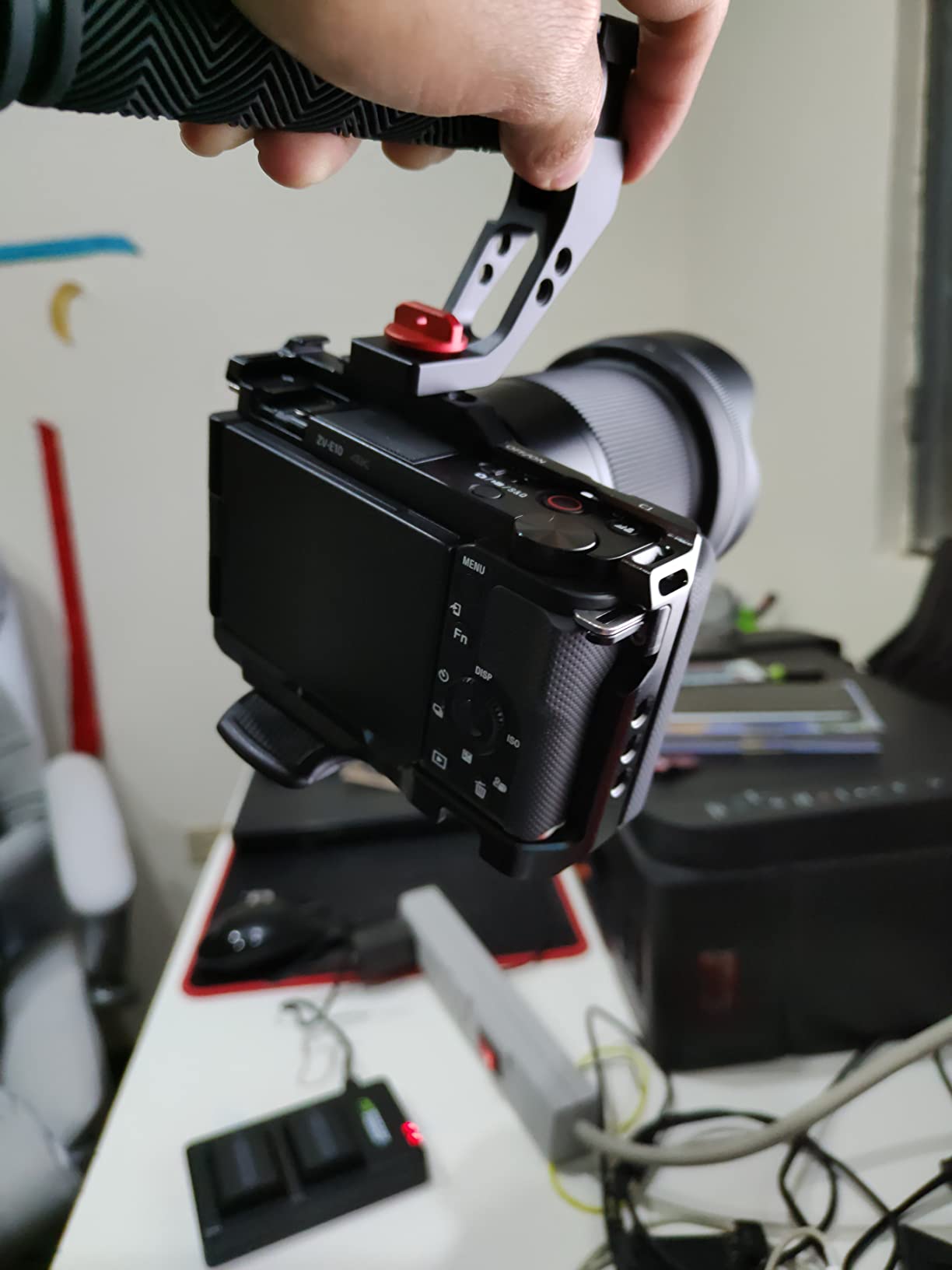 Sony Alpha ZV-E10 APS-C Mirrorless Interchangeable Lens Vlog Camera + Content Creator kit 