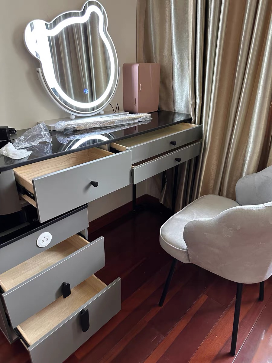 Smart Wireless Charging Dresser Simple Multifunctional Makeup Table