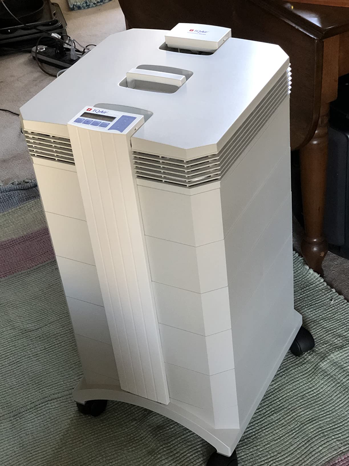 【Appliances】IQAir HealthPro Plus Air Purifier - Medical Grade HyperHEPA filter for home large room up to 1125 sq ft