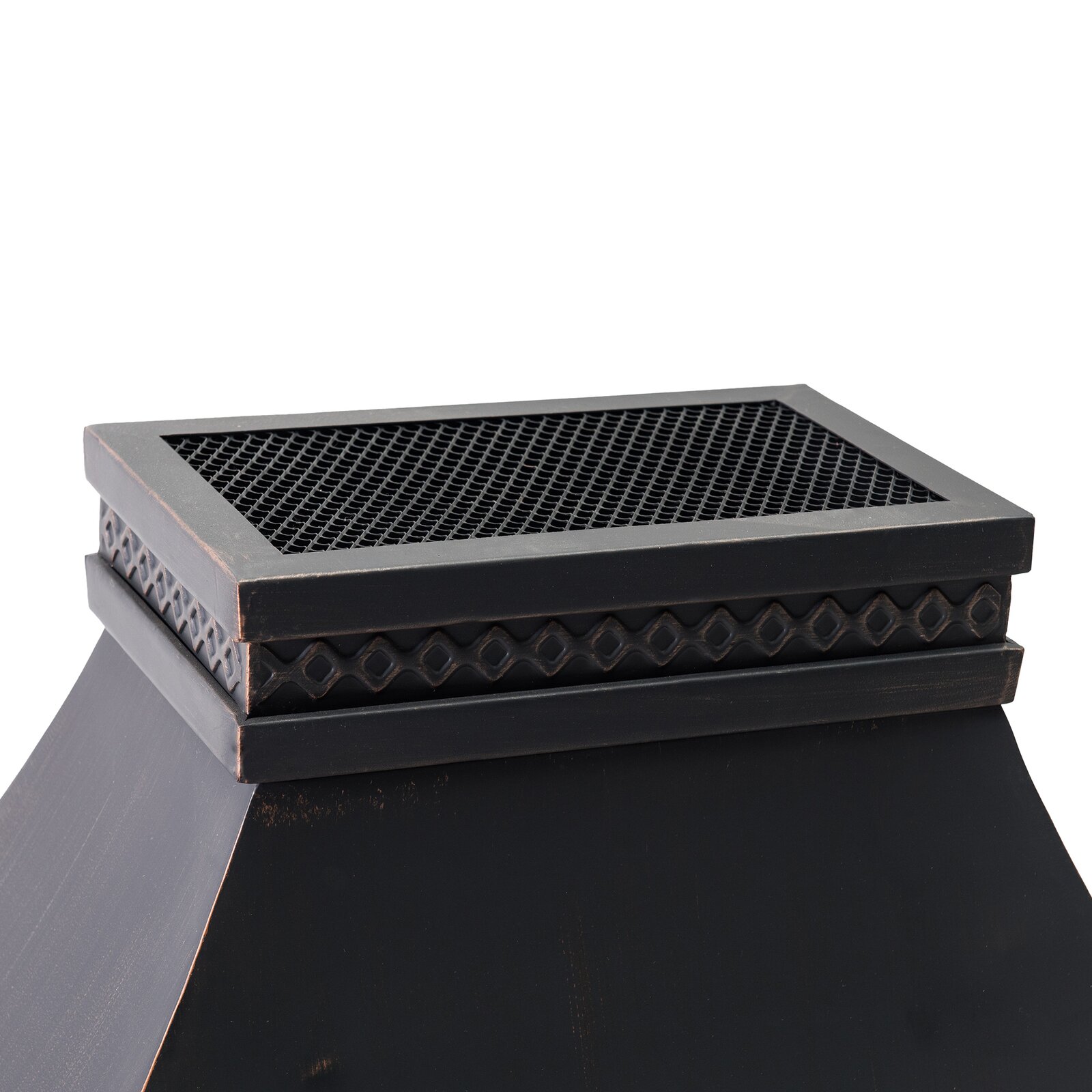 【Sports&Outdoors】Sofie 56.7'' H Wood Burning Outdoor Fireplace