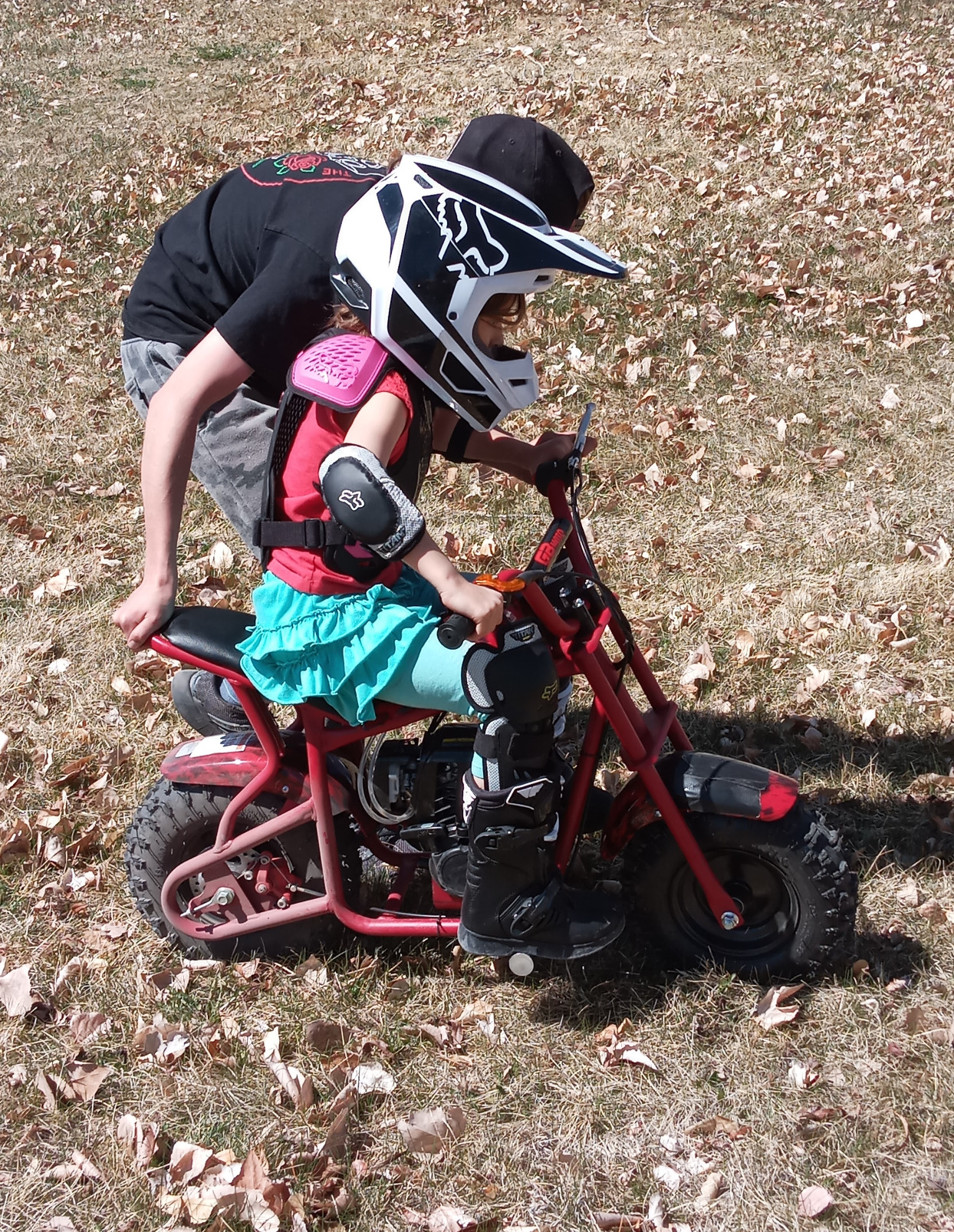 【Sports&Outdoors】FRP DB003 40CC 4-Stroke Kids Dirt Off Road Mini Dirt Bike