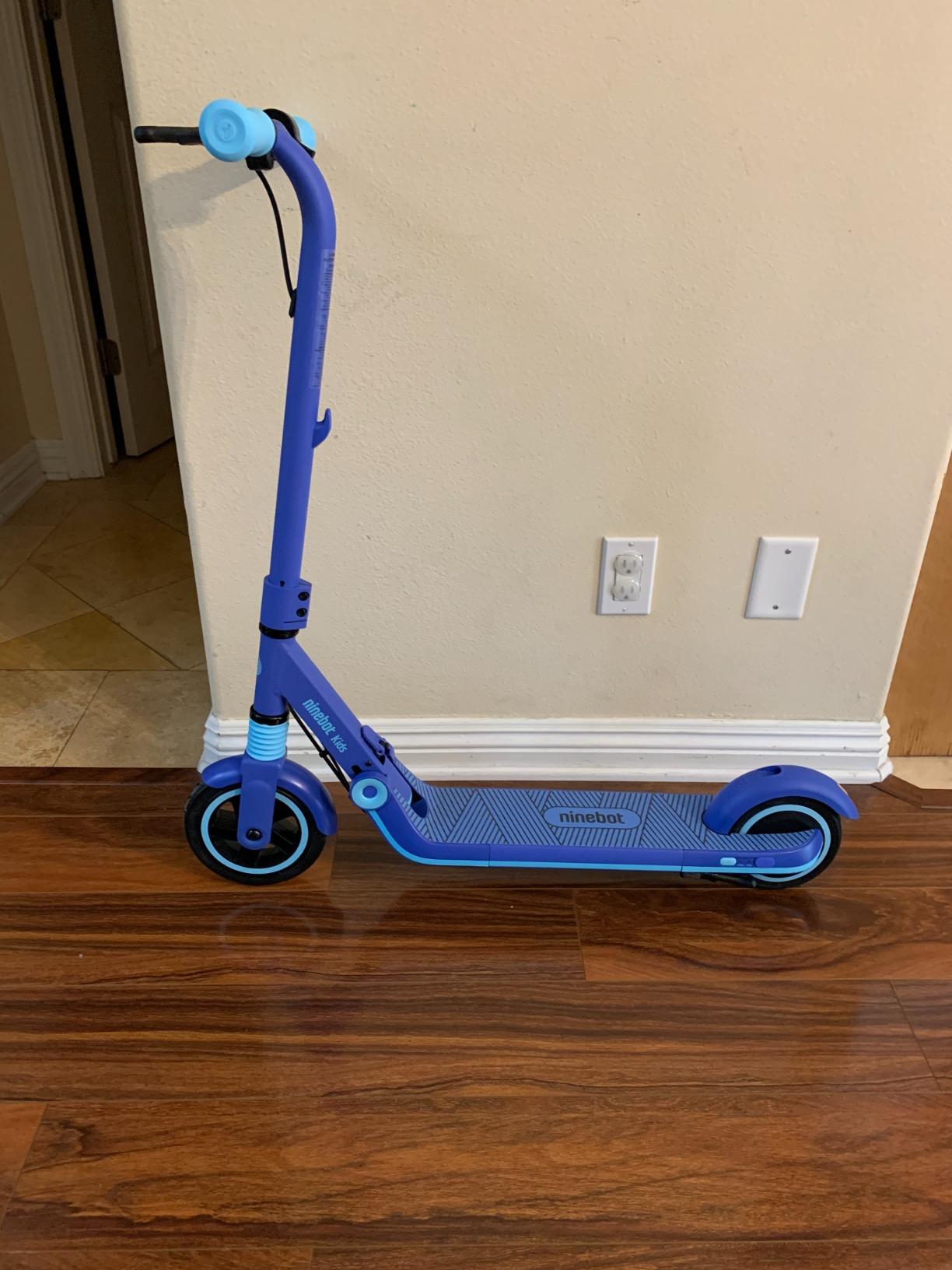 【Sports&Outdoors】Segway Ninebot Electric Kick Scooter for Kids, 6.2 Miles Range & 8.7 MPH(10, 11.2MPH)