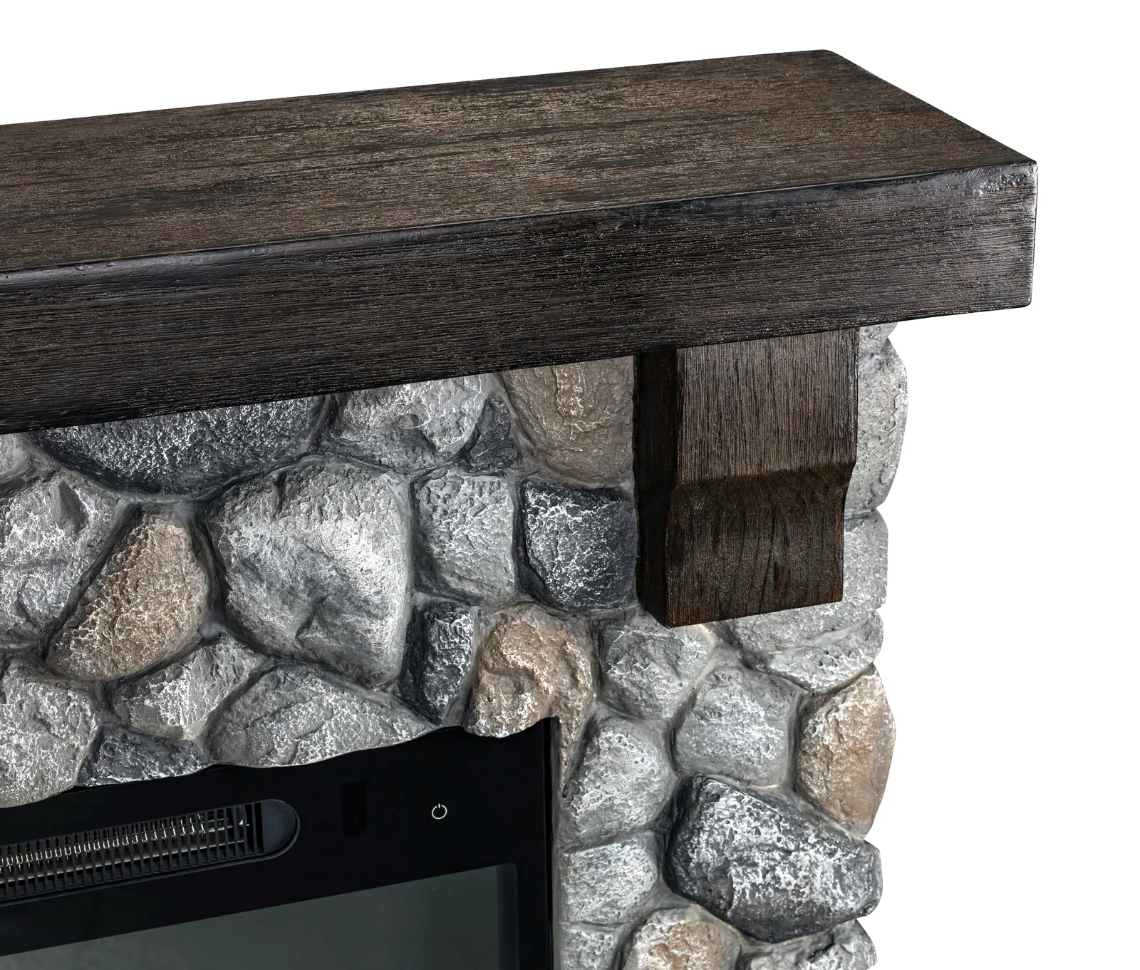 【Home Improvement】Troy 45.25'' W Electric Fireplace