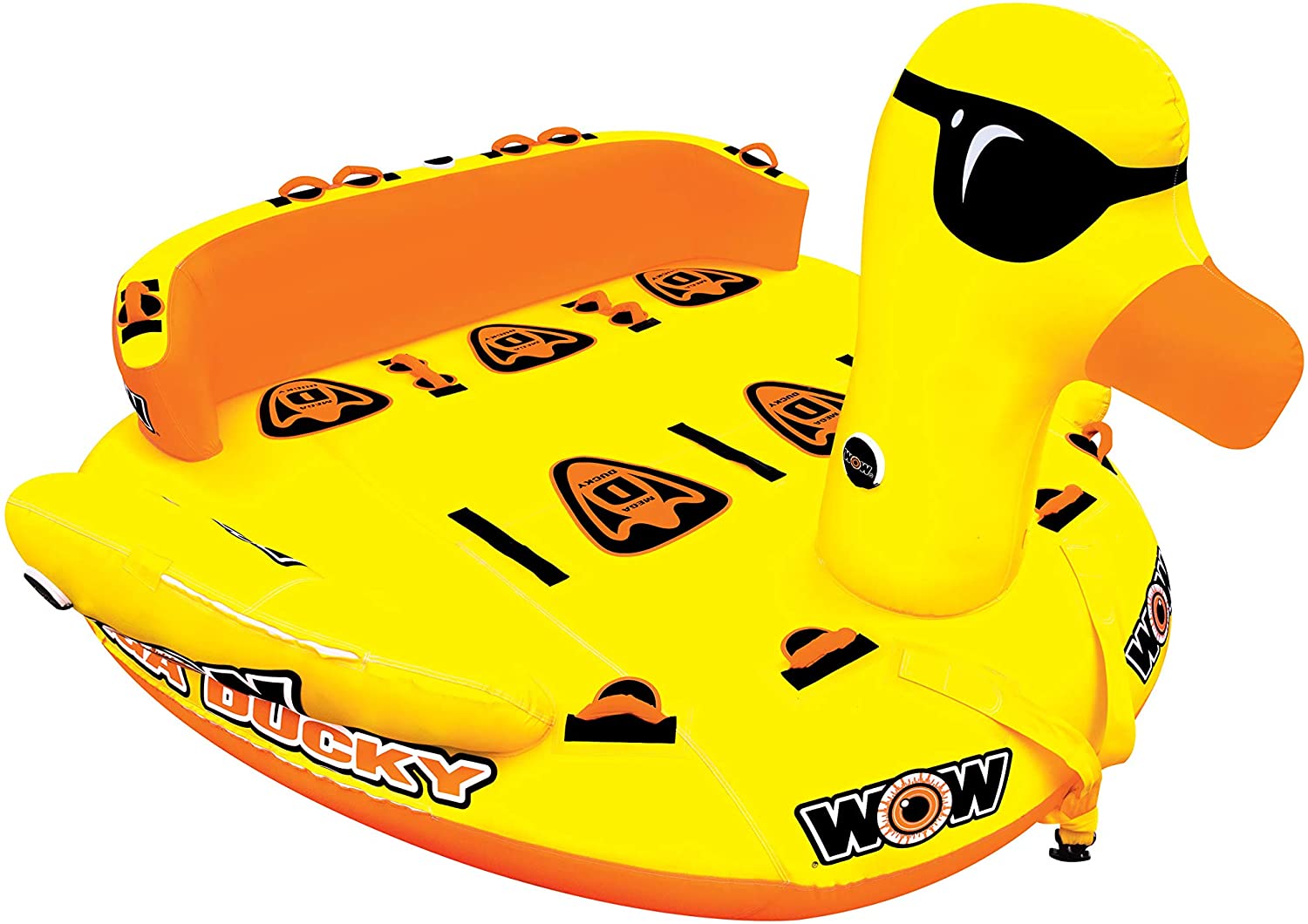 【Sports&Outdoors】World of Watersports Big Ducky Inflatable Towable Deck Tube for Boating