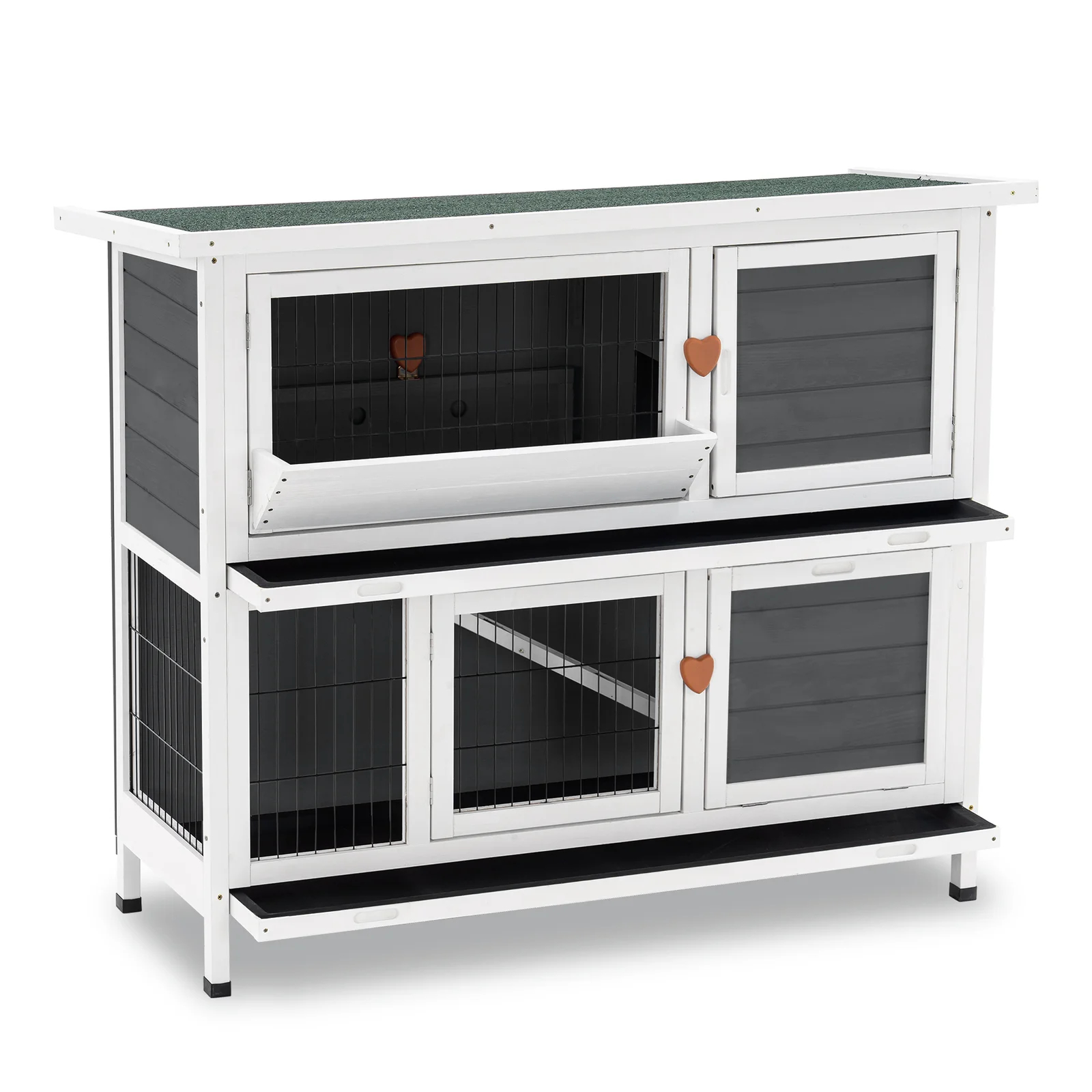 【Pet】Handler Weather Resistant Small Animal Hutch with Ramp