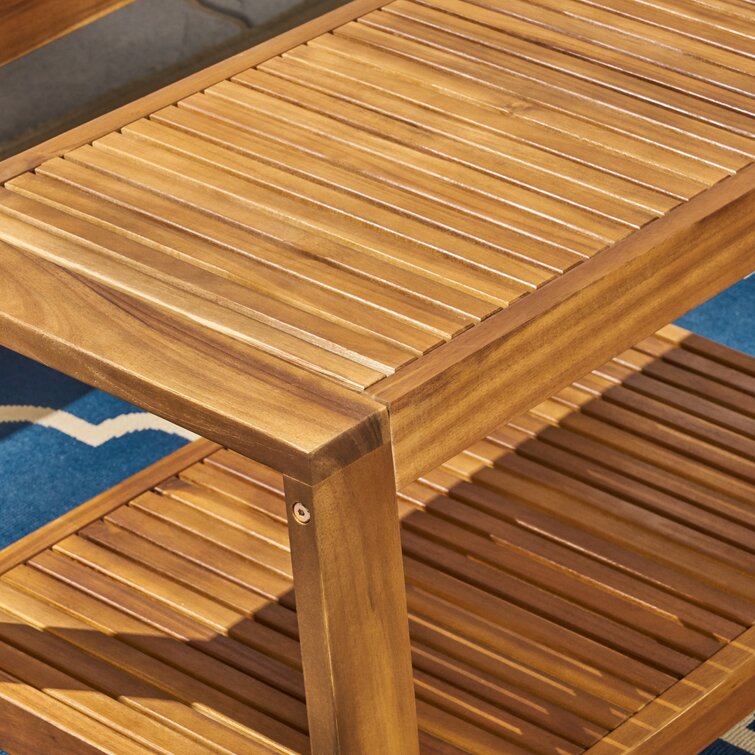 【Home&Garden】Bellevue Solid Wood 7 - Person Seating Group with Cushions